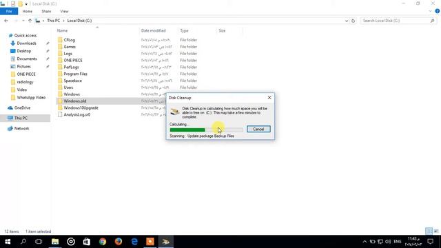 how to delete windows old files смотреть онлайн