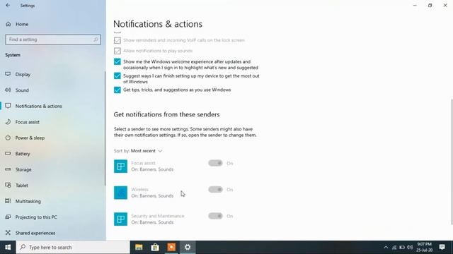 How to turn off notifications in windows 10 смотреть онлайн