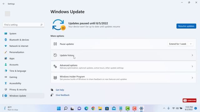 How to View or Check Update History on Windows 11 смотреть онлайн