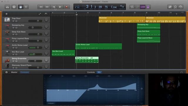[Garageband 10.1.6] Dubstep Livestream Continued смотреть онлайн