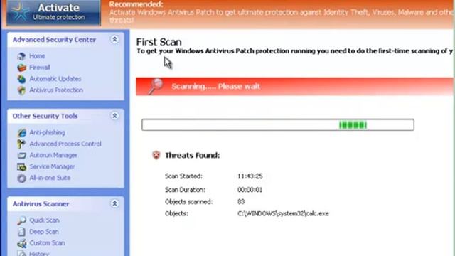 Rogueware - Windows Antivirus Patch смотреть онлайн