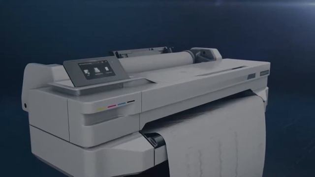 Impressora HP DesignJet série T100/T500 смотреть онлайн