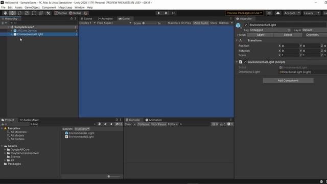 How to create AR application with ARCore and Unity смотреть онлайн