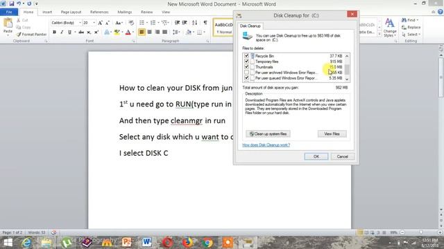 How to Clean your Computer and How to Clean disk space Windows 7,8 and 10 смотреть онлайн