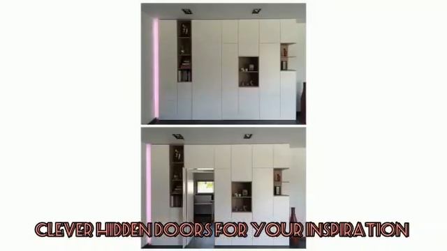 Fun Creative Hidden Door Ideas for Clever, Disguised Passages Much Needed for your Home | Home Deco смотреть онлайн
