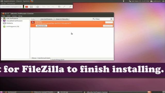 Install Filezilla FTP Client with Ubuntu 10.10 Software Center смотреть онлайн
