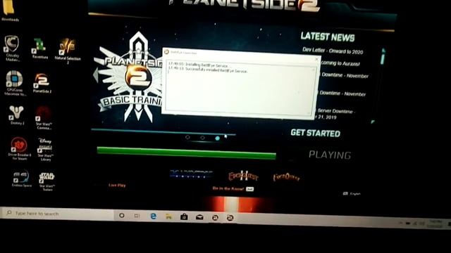 Windows 10 stop error for Planetside 2, used to work fine just restored смотреть онлайн