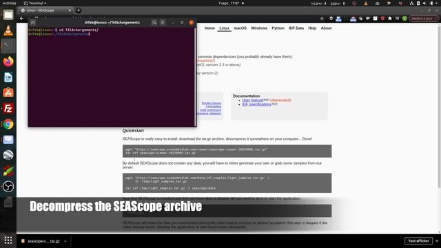 How to install SEAScope on Linux смотреть онлайн