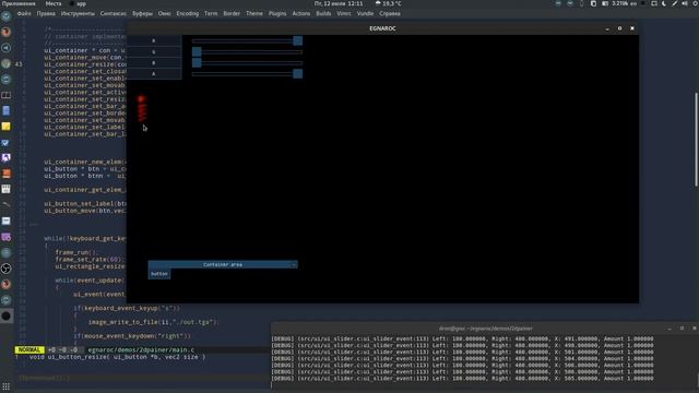 EGNAROC - (Corange fork) ui container test смотреть онлайн