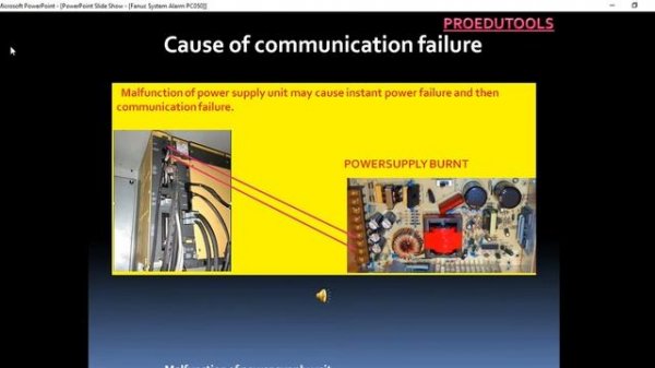 Fanuc System Alarm PC050 IO LINK ER1 CH1:GR00:03