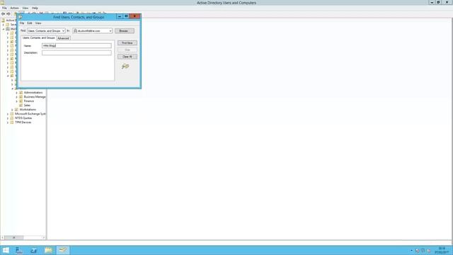 Windows Server 2012 R2 - Active Directory Password Reset смотреть онлайн