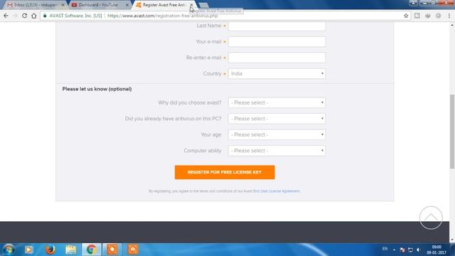 How to register Avast Antivirus Free II 2016 II 2017 II Get 1 Year License Key Legally Free II смотреть онлайн