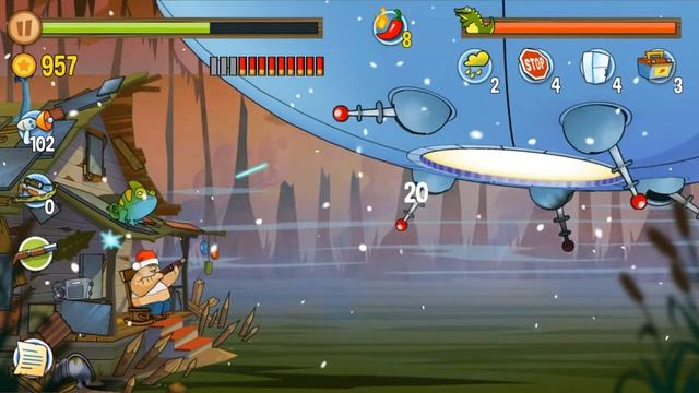 Swamp Attack - Episode 4. Level 24 Gameplay Android walkthrough смотреть онлайн