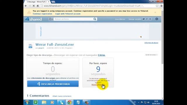 DESCARGAR E INSTALAR WINRAR FULL-EN ESPAÑOL+CRACK INCLUIDO смотреть онлайн