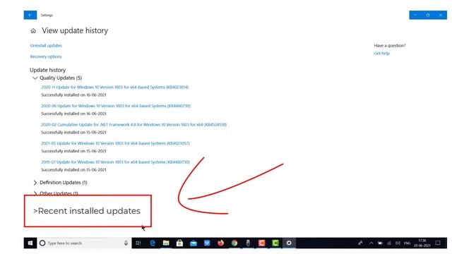 How to uninstall recently installed updates in windows 10 || Remove updates || Delete Updates смотреть онлайн