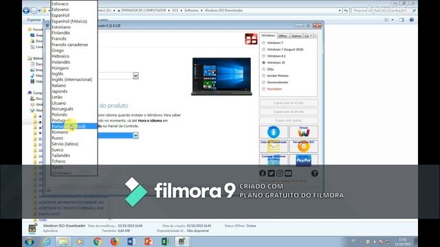 Como Baixar Imagem-ISO do Windows 10 смотреть онлайн