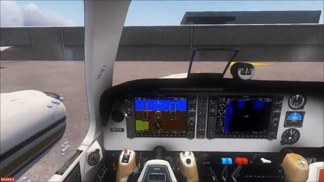 FSX Flyveskolen #1 [Opstart - TAXI] Beechcraft Baron 58 смотреть онлайн