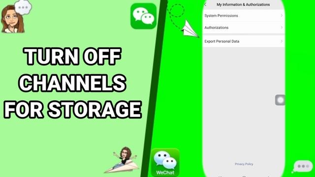 How To Turn Off Channels For Storage On WeChat App смотреть онлайн