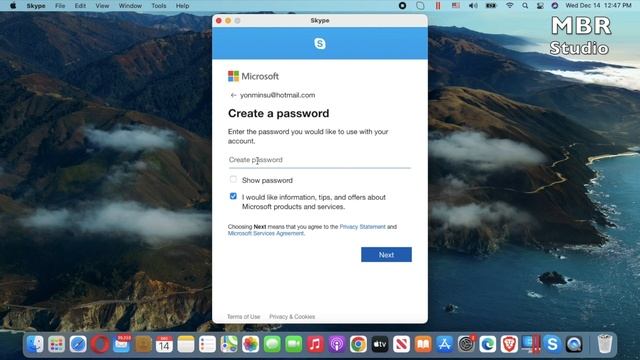 Create Account Skype on mac OS смотреть онлайн