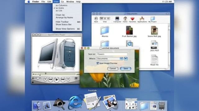 macOS ( Mac OS X 10.1 Puma ) September 2001 смотреть онлайн