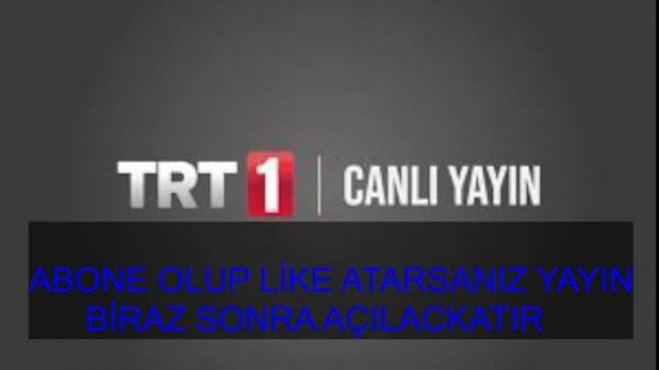 TRT 1 Canlı Yayın İzle