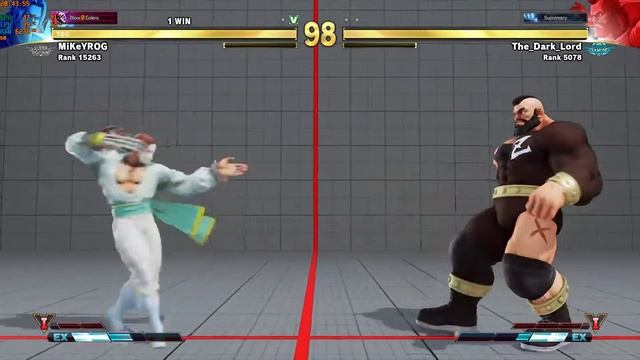 DarkLord (Gief) Vs MiKeYROG (Vega) FT10 смотреть онлайн
