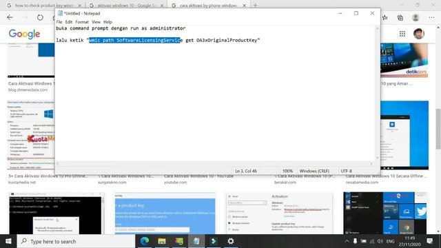 TRIK JITU 100% AKTIVASI WINDOWS 1O HOME OEM (LEGAL & RESMI) - BUKAN KMSPICO смотреть онлайн