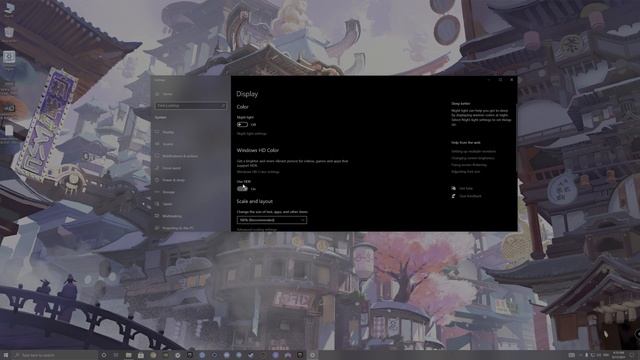 How to turn on (HDR) on your windows 10 смотреть онлайн