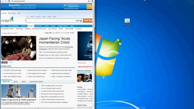 IE9 vs. Chrome Speed Test смотреть онлайн