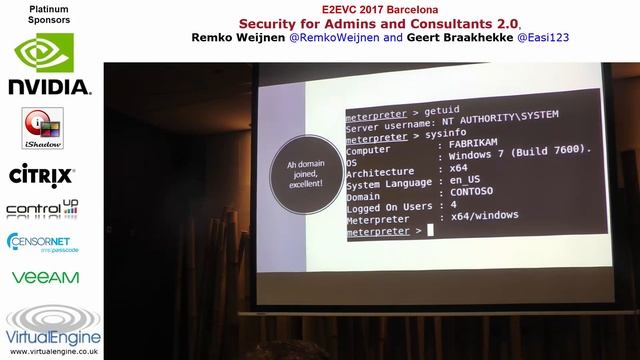 Security for admins and consultants 20 RemkoW GeertB смотреть онлайн