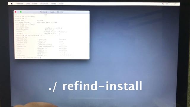 Como instalar e remover o rEFInd.#apple #macbook смотреть онлайн