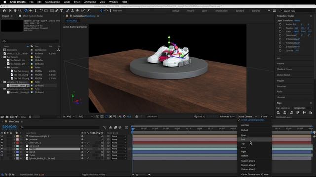 AE 24.1 3Dオブジェクトで作るシーン 【アフターエフェクト チュートリアル】 AE 24.1 Scene created with 3d objects смотреть онлайн