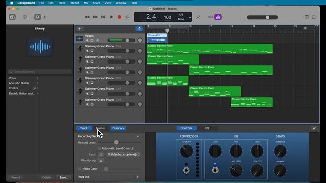 GarageBand Tutorial - How to Record Vocals in GarageBand смотреть онлайн