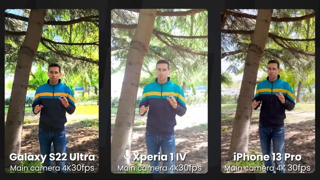 Sony Xperia 1 IV vs iPhone 13 Pro vs Galaxy S22 Ultra: Camera Comparison смотреть онлайн