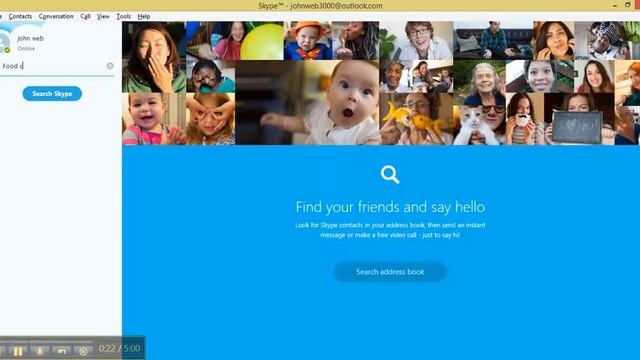 Skype - Adding contacts to Skype for Desktop windows 8.1 смотреть онлайн