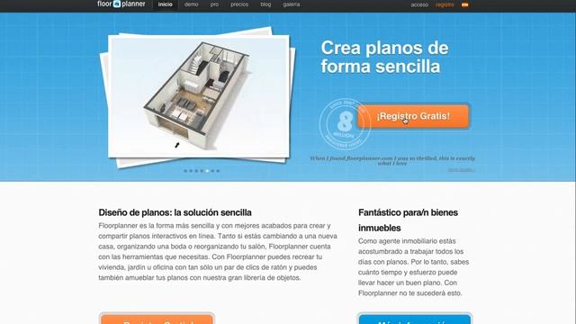 Registro en FloorPlanner смотреть онлайн