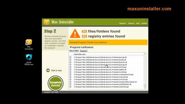 How to Completely Uninstall Panda Free Antivirus with Max Uninstaller смотреть онлайн