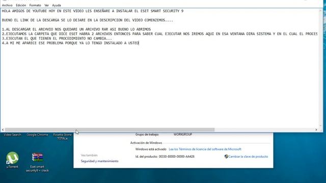 Descargar e instalar Eset smart security 9 full 32 y 64 bits + activador 2016 смотреть онлайн