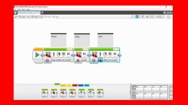 PRS Mindstorms EV3G Desktop Task 3 смотреть онлайн