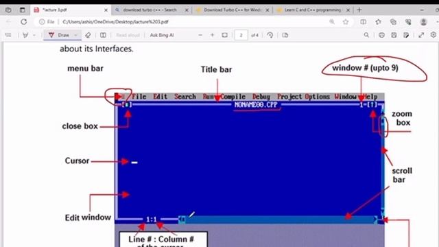 How to Install Turbo C/C++ in Windows 10/11 || how to run first C program on Turbo C Compiler. смотреть онлайн