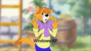 Cat Leopold Says Windows XP made with Windows XP Critical Stop