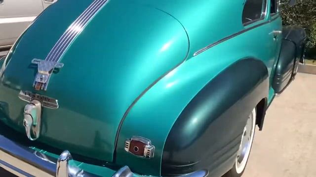 1947 Pontiac Torpedo Cold Start смотреть онлайн