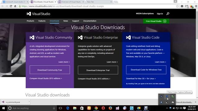 002 C# Fundamentals - How to install Microsoft Visual Studio 2015 Part 2 смотреть онлайн