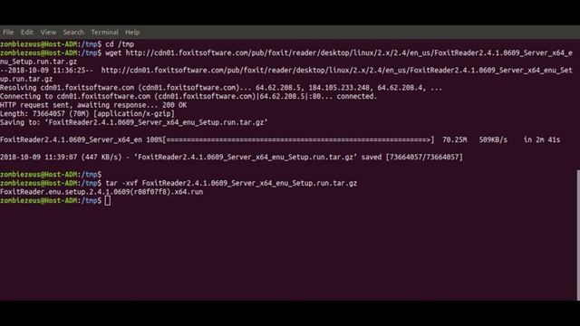 install foxit reader on ubuntu смотреть онлайн