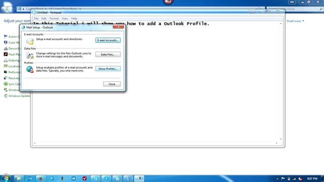 How to Create an Outlook Profile смотреть онлайн