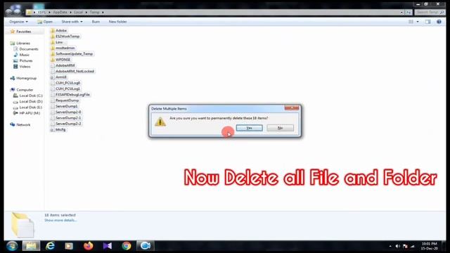 How to Delete Temporary File in Windows 7/8/10 |Clear all Temp/chache/Junk file. смотреть онлайн