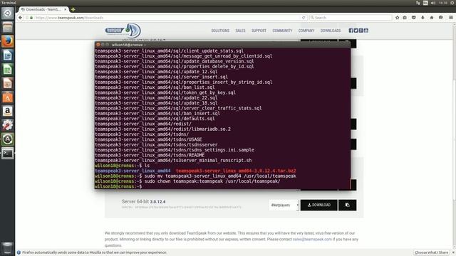 How to: Setup a TeamSpeak Server on Ubuntu Server 16.04 смотреть онлайн