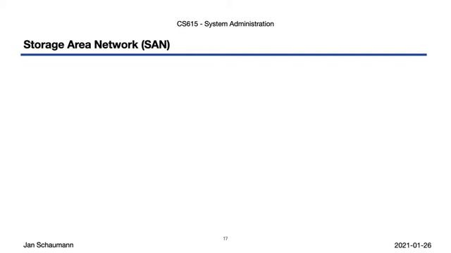 CS615 System Administration, Week 2, Segment 1 - Storage Models and Disks смотреть онлайн