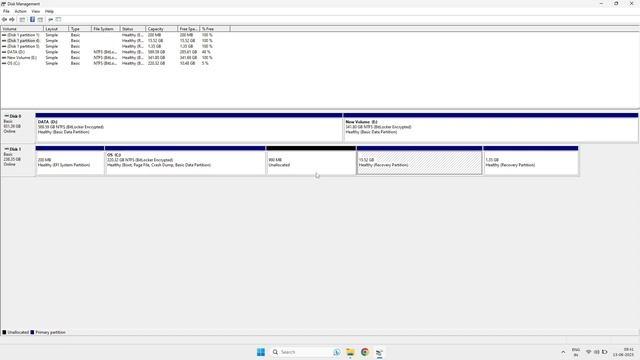 How to extend the Disk Partition drive on Windows 11 смотреть онлайн