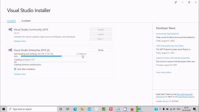 How to Install Visual Basic in Visual Studio 2019 смотреть онлайн